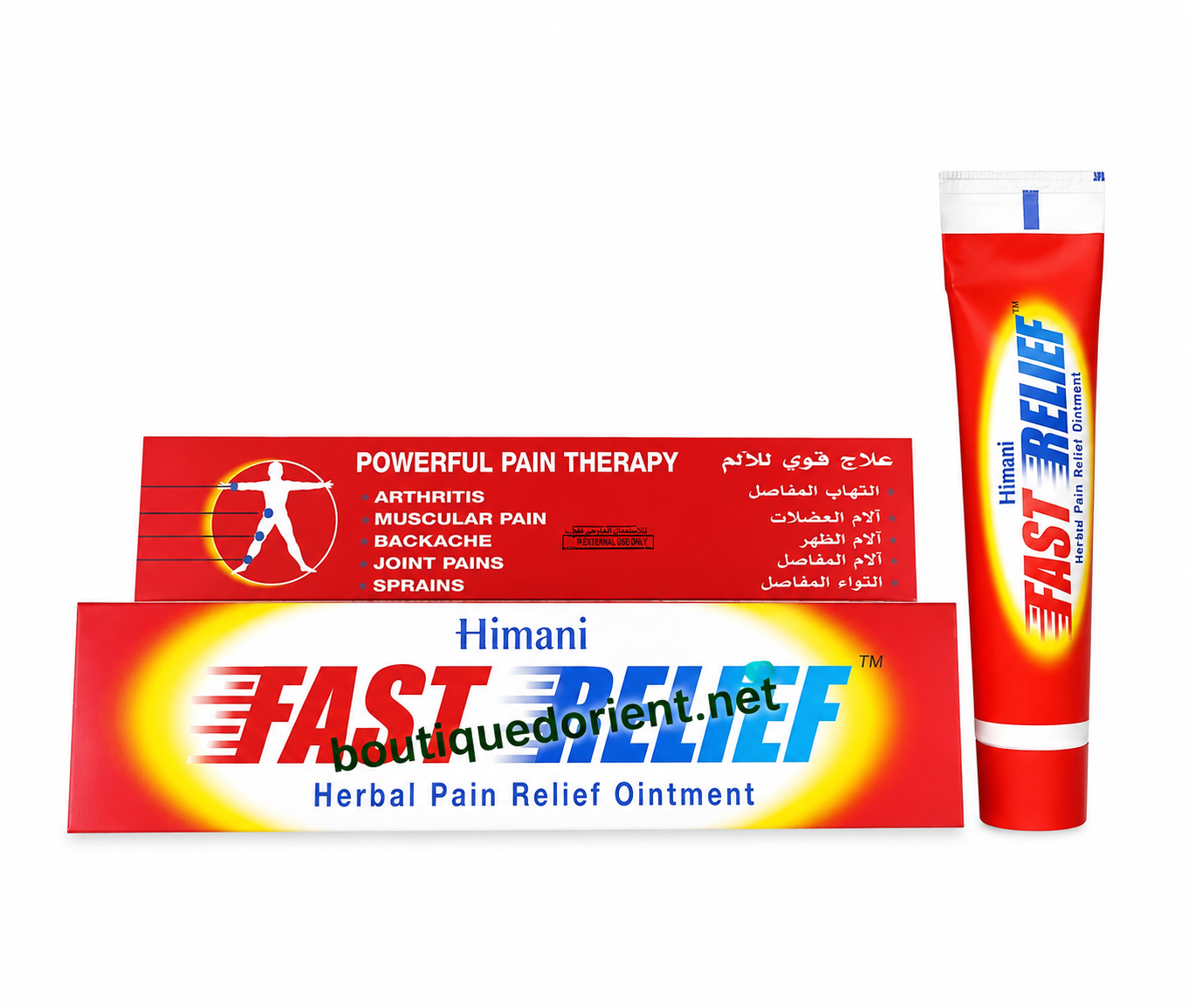 Baume Chauffant Himani Fast Relief — Soin de Confort Musculaire et Articulaire 12g