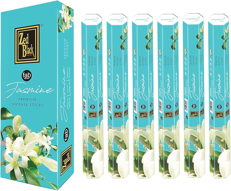 Encens Zed Black Premium – Jasmin (20 bâtonnets)