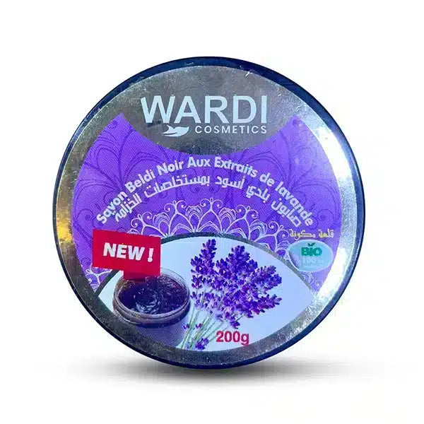 Savon Noir à la Lavande 200g