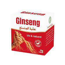 Ginseng en Poudre – 15 g – Tonus & Vitalité Naturels