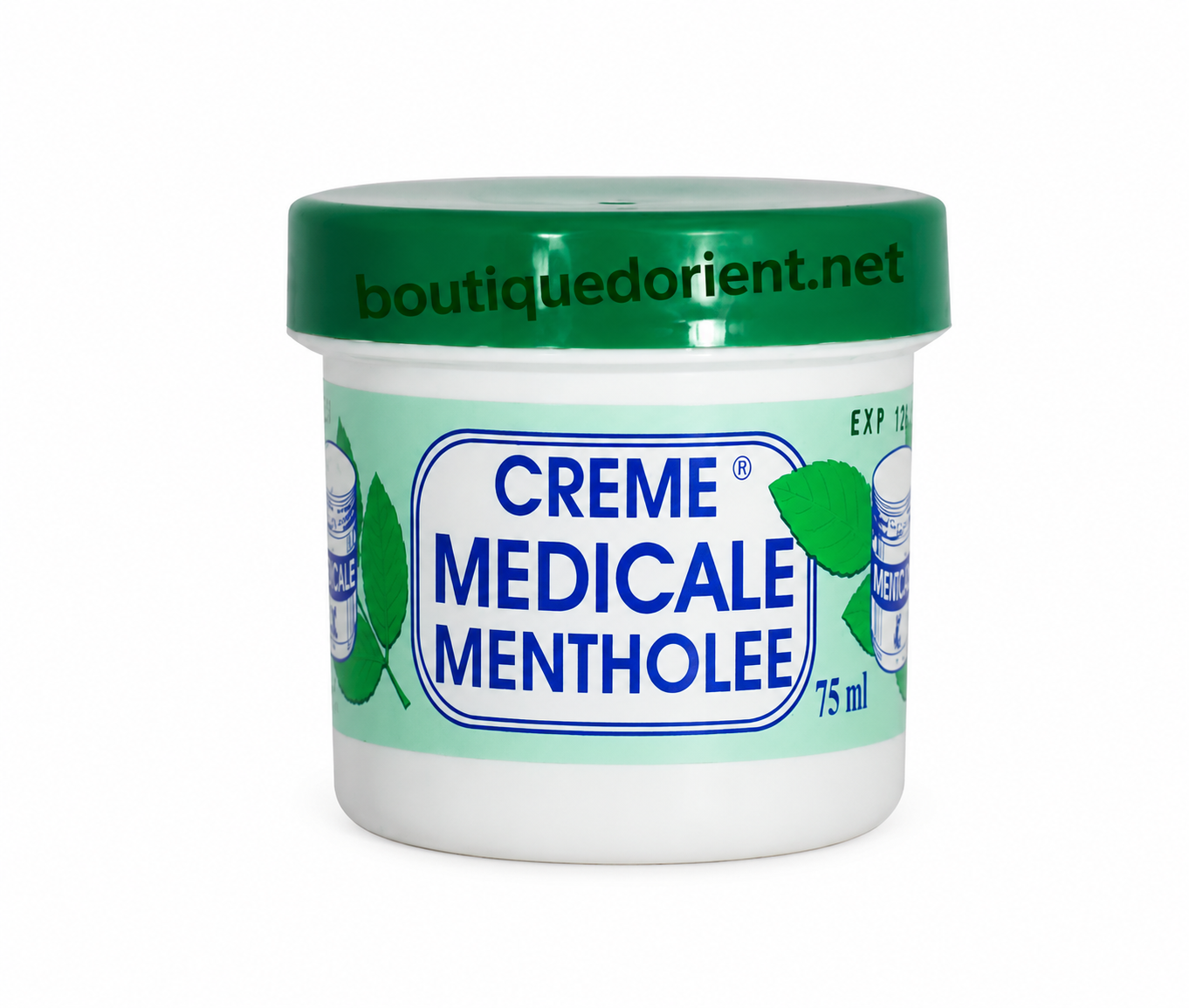 Crème Mentholée aux Herbes Naturelles — Soin Fraîcheur et Confort 75ml