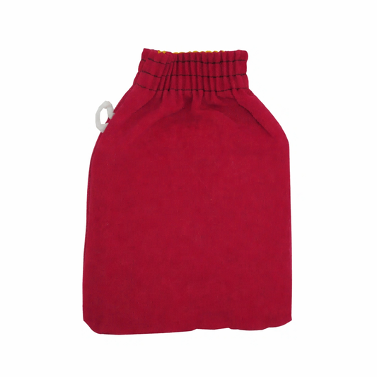 Gant de gommage haute qualité rouge carmin