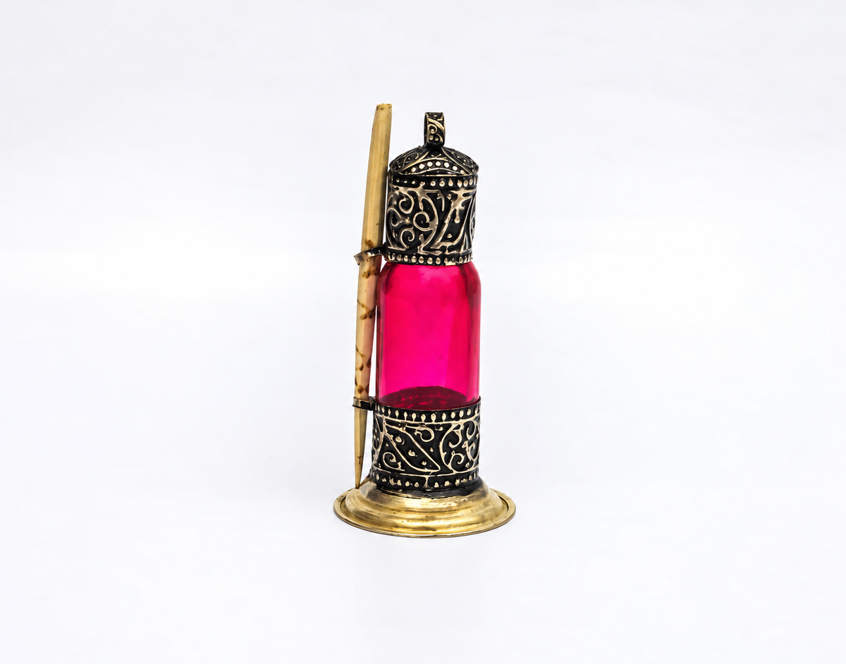 Flacon à Khôl Traditionnel Rose