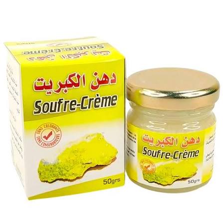 Pommade au Soufre – 50 g – Soin Purifiant pour la Peau