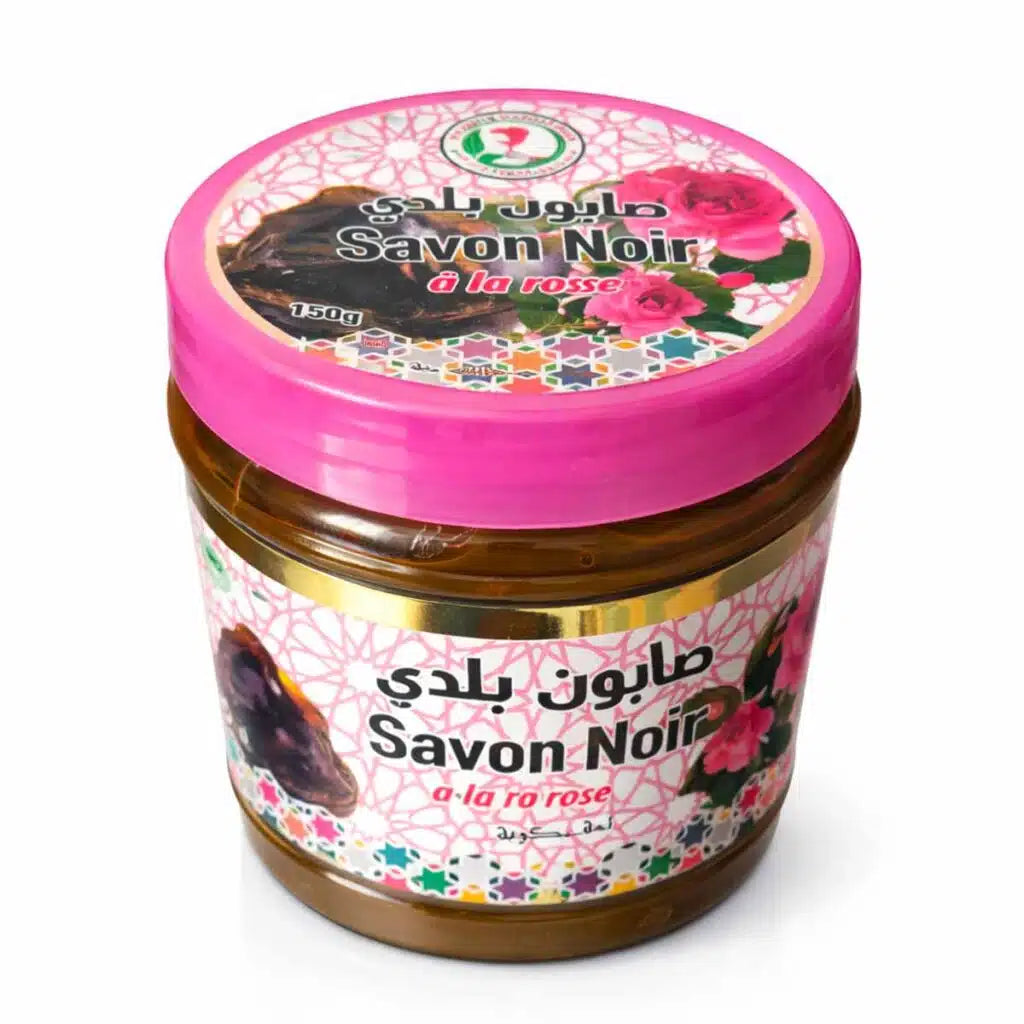 Savon Noir aux Extraits de Roses 200g