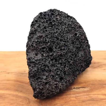 Pierre Ponce Noire Naturelle