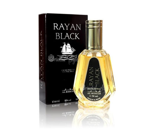 Eau de Parfum vaporisateur Al-Rehab "Rayan Black" (50ml)