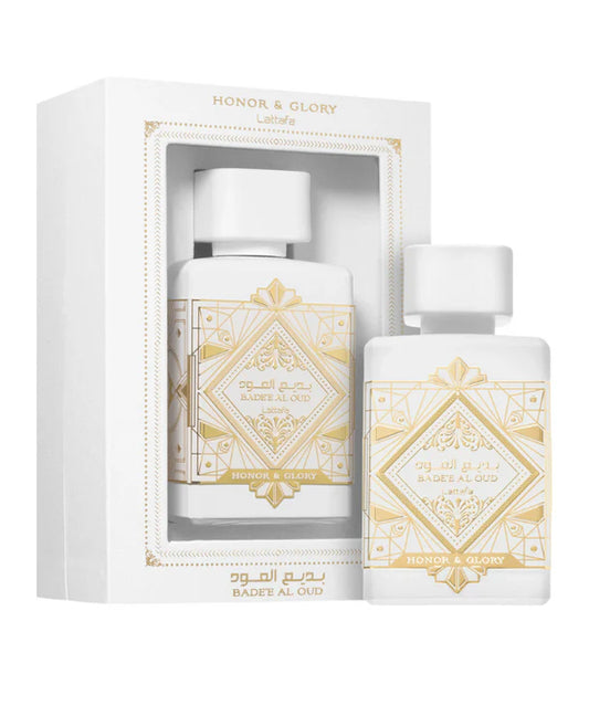 Bade'e Al Oud Honor & Glory (Blanc) - Lattafa 100ml Eau De Parfum Unisex