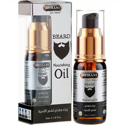 Huile à barbe nourrissante – Hemani 30 ml