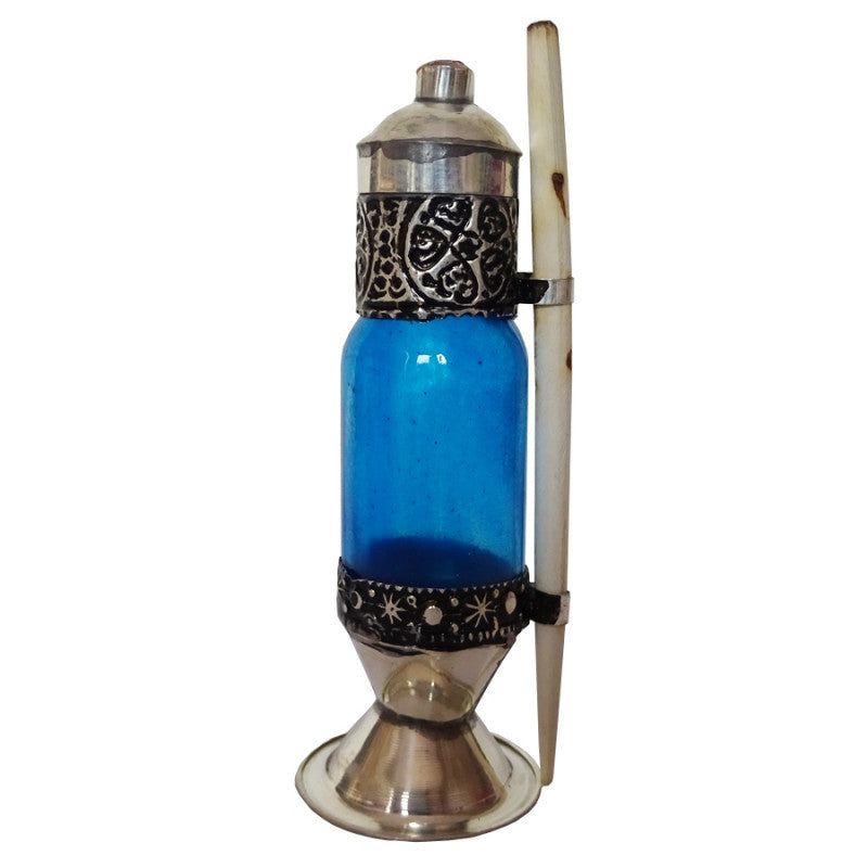 Khôl Bleu Traditionnel Oriental — Flacon Élégant avec Applicateur